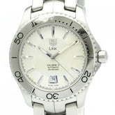 TAG HEUER Link Calibre 5 Steel Automatic Mens Watch WJ201B Polished — Very Good