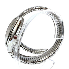 Bulgari BVLGARI Serpenti watch, total weight 61.2g, stainless steel, quartz movement, silver dial, SP35S — Good