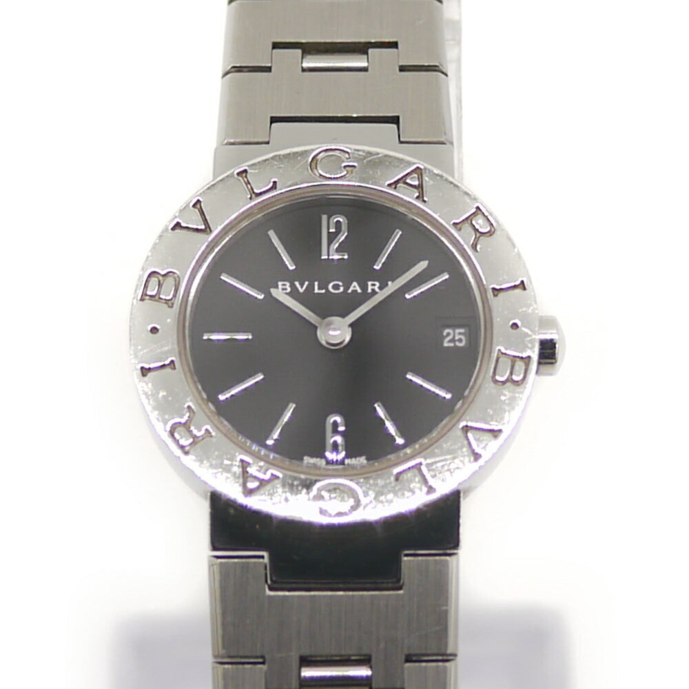 BVLGARI Women's Dress Watch BB23SS Black Dial Wristwatch — Good