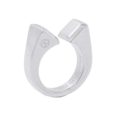 Hermes ring, Clou de Forge ring GM, SV925 silver, size 49. HERMES ring — Like New