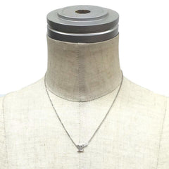 Louis Vuitton Pendant Idylle Blossom Necklace with Diamonds, Q93653, AU750 White Gold, Women's, Fine — Like New