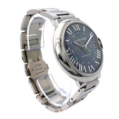 Cartier Ballon Bleu de automatic watch, total weight 119.4g, stainless steel, blue dial, WSBB0061 — Very Good