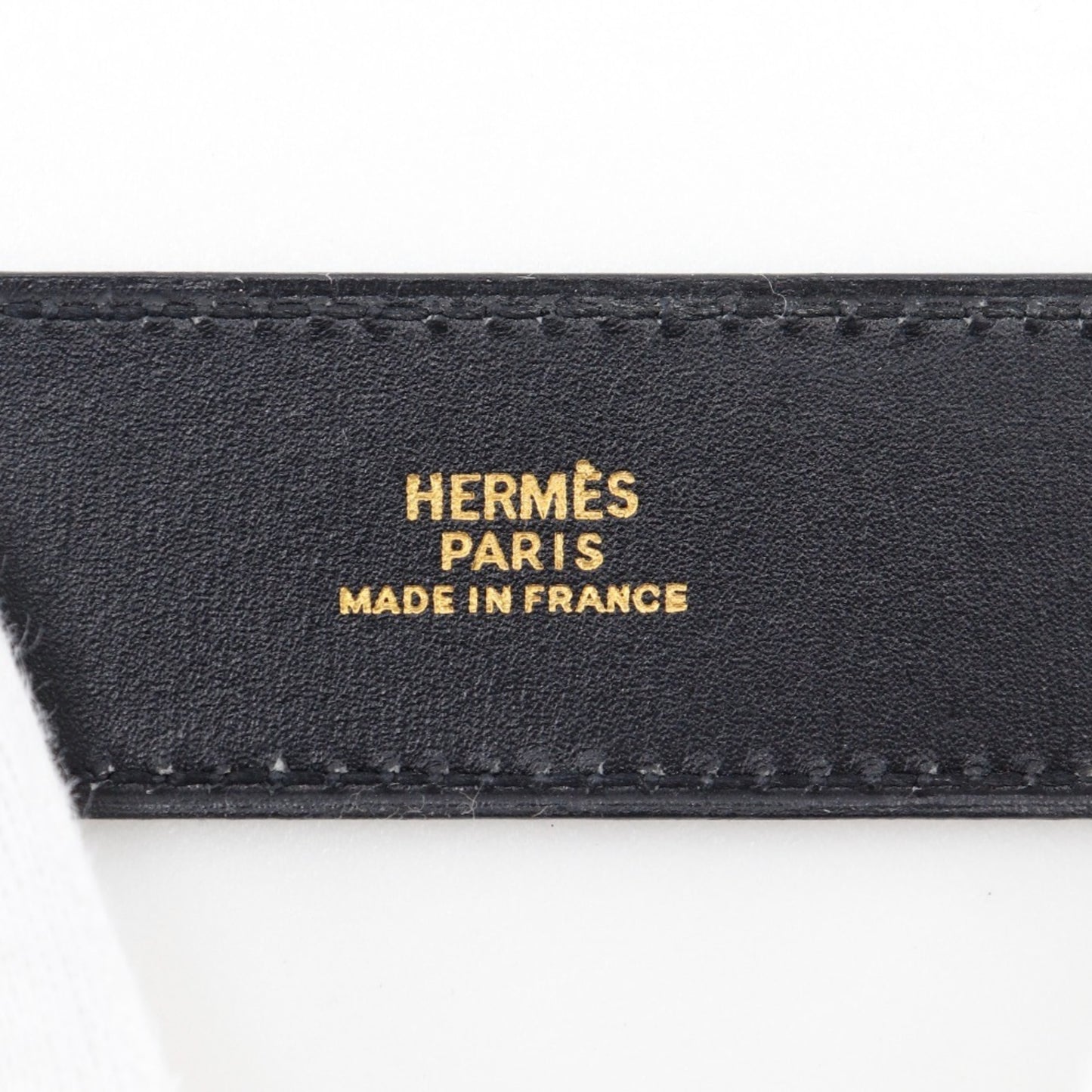 Hermes HERMES Bracelet Box calf x gold plating Black Approx. 9.0g Unisex