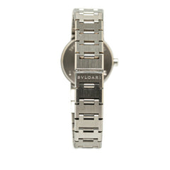 BVLGARI Watch BB23SS Quartz Black Dial Stainless Steel Women's — Good