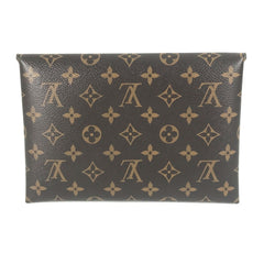 LOUIS VUITTON M62034 Monogram Pochette Kirigami Large and Medium Pouch Clutch Bag Canvas Women's Brown — Like New