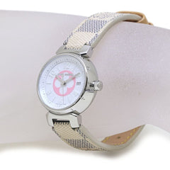 LOUIS VUITTON Tambour PM Azur 28mm QA007Z Japan Exclusive Women's Watch 40162 — Very Good