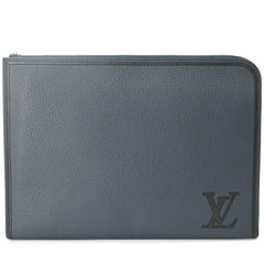 LOUIS VUITTON Pochette Jour Clutch Bag, Taurillon Leather, Men's, M68235 — New - Store Return
