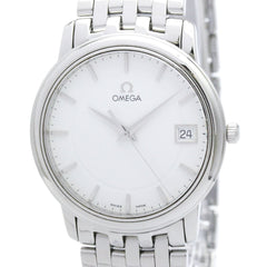 OMEGA De Ville Prestige Steel Quartz Mens Watch 4510.21 Polished — Very Good