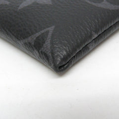 Louis Vuitton Monogram Eclipse Pochette Discovery M62291 Men's Clutch Bag Monogram Eclipse — Like New
