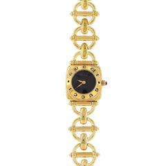 Gucci Horsebit 6400L GP Quartz Watch — Good