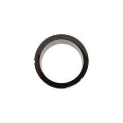 Like new Gucci Branded G Logo Cutout Silver 925 Gunmetal Ring 0740 — Like New