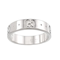 Gucci Icon #7 Ring, 18K White Gold (750) — Like New