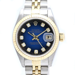 ROLEX Datejust 10P Diamond 79173G Women's Watch 40549 — Very Good