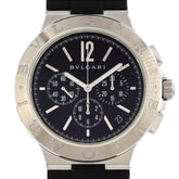 Bulgari Diagono Velocissimo DG41SCH Stainless Steel Automatic Watch — Very Good