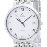 OMEGA De Ville Quartz Stainless Steel Mens Watch 7520.23 Polished — Very Good