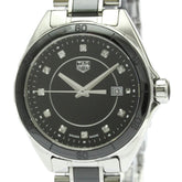 TAG HEUER Formula 1 Diamond Steel Quartz Ladies Watch WBJ141AB Polished — Very Good
