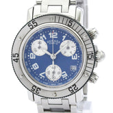 HERMES Clipper Diver Chronograph Quartz Ladies Watch CL2.317 Polished — Very Good
