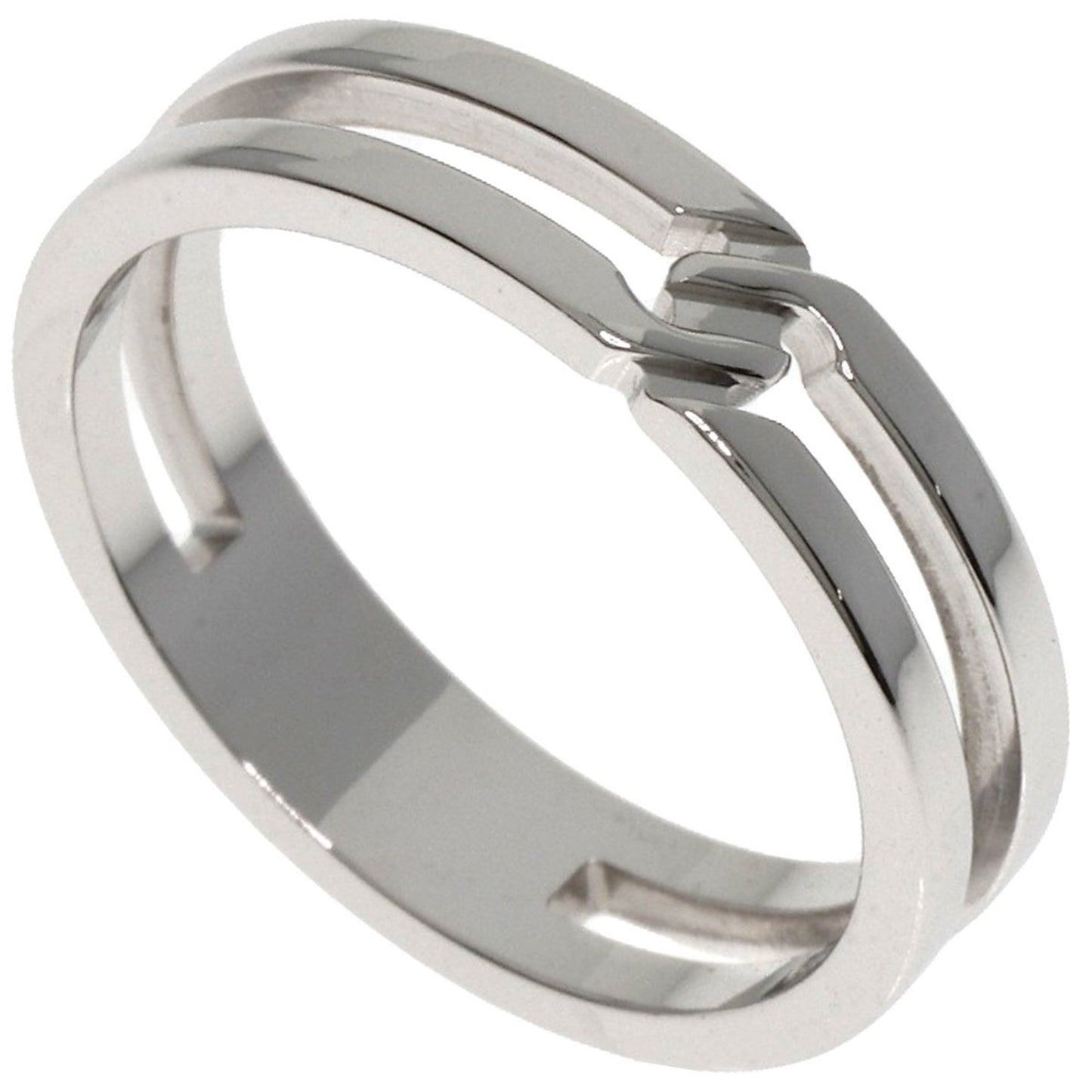 Gucci Infinity #7 Ring in 18K White Gold for Women