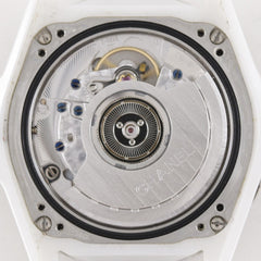 CHANEL J12 Watch, 11 Diamonds, Cal. 2895-2, H4345, White Ceramic with Automatic, Small Seconds, Dial, J12, Boys — Very Good