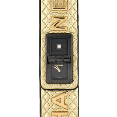 Chanel Code Coco Cyber Gold 1P LIMITED H7945 SS Wristwatch Quartz — Very Good