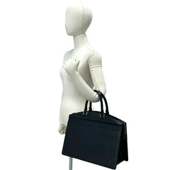LOUIS VUITTON Louis Vuitton Riviera Epi Leather Genuine Handbag Tote Bag Business Noir 474-3 — Like New