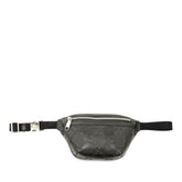Gucci GG Embossed Waist Bag, Body Crossbody 658582, Black Leather, Women's, GUCCI — Like New