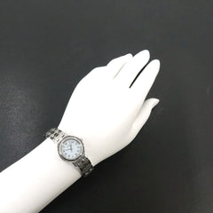 Hermes Clipper CL4 210 Women's Watch, Date Display, White Quartz Watch — Very Good