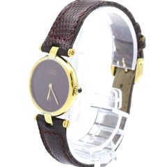 Cartier Must Quartz Gold Plated Women's Dress/Formal — Good