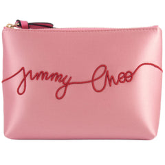 Jimmy Choo Satin Pouch Pink Women's JIMMY CHOO — Like New