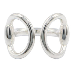 Hermes HERMES Nojika Ring, Jewelry, Sterling Silver 925, Women's, Tone — New - Store Return