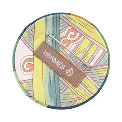 Hermes brooch Petit H silk HERMES badge — Like New