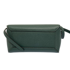 CELINE Nano Belt Bag, 2-Way Shoulder Bag/Handbag, Green, Women's — Like New
