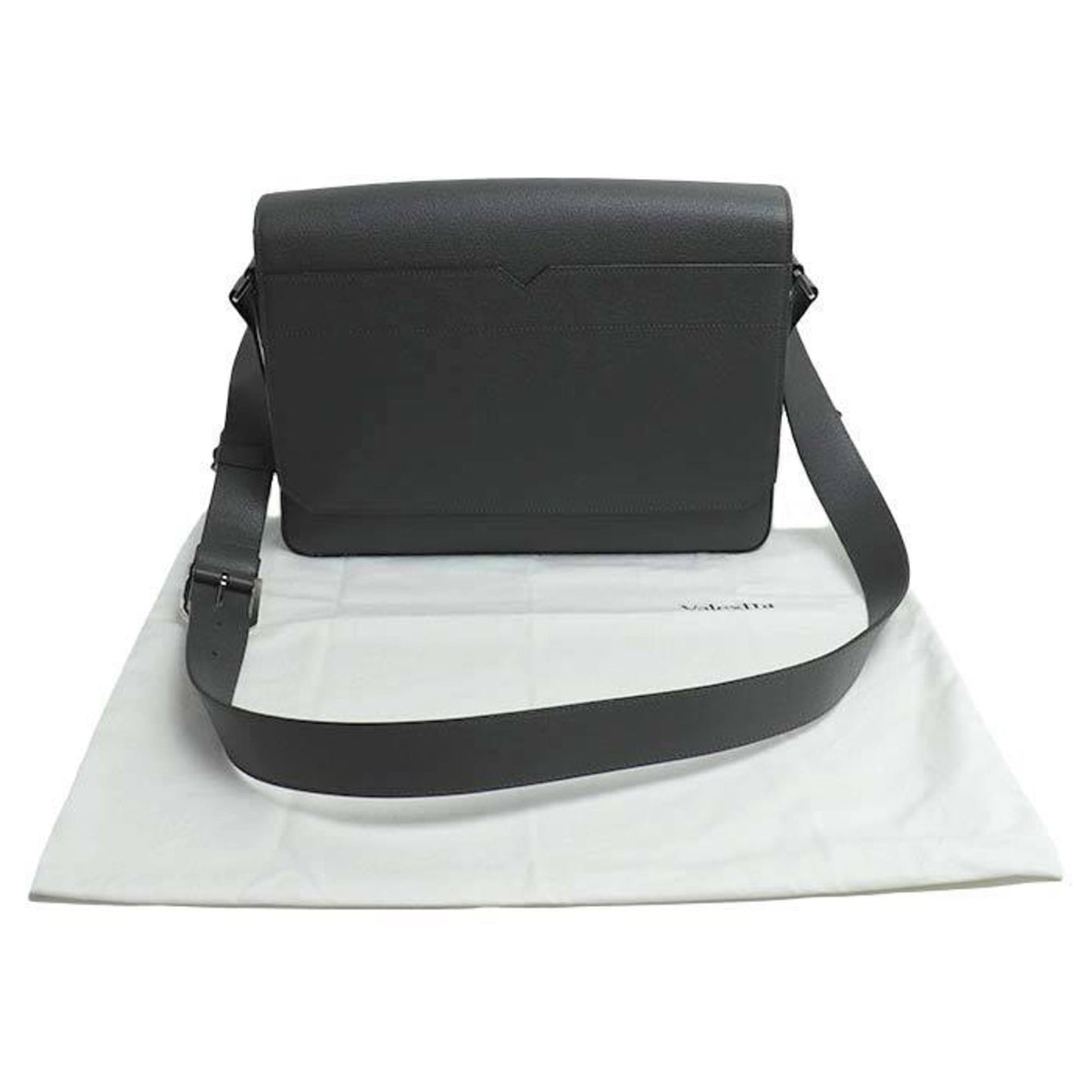 Valextra Men's Shoulder Bag, Charcoal Gray, MBVL0010028LRL99