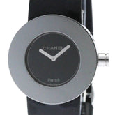 CHANEL La Ronde Steel Leather Quartz Ladies Watch H0579 Polished — Very Good
