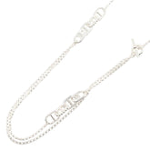 Hermes Chaine d'Ancre Area II Long Necklace, Sterling Silver 925, Women's Jewelry, Tone — New - Store Return