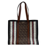 BURBERRY TB Tote Bag Brown — Like New