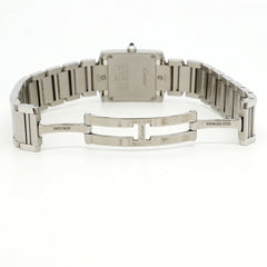 Cartier Tank Française SM W51008Q3 Ivory Dial Women's Watch — Good
