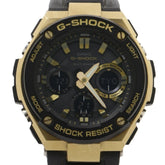 CASIO G-SHOCK G-STEEL GST-W100 Series GST-W100G Black Resin/Stainless Steel Men's Watch — Very Good