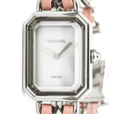 CHANEL Premiere Lock M-L Size Steel Quartz Ladies Watch H6359 Polished — Very Good