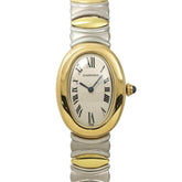Cartier Baignoire Belle Epoque W40002F2 Ladies' Watch, Ivory, 18K Yellow Gold, Quartz Watch — Like New