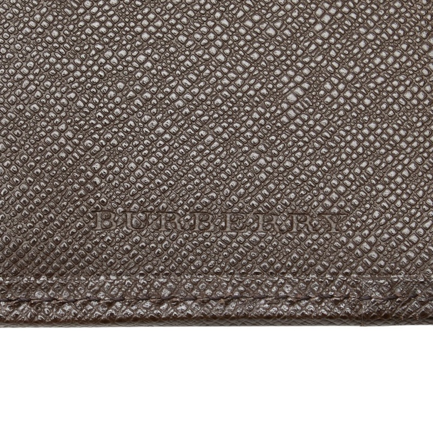 Burberry Nova Check Bifold Wallet in Beige and Brown Canvas Leather for Women