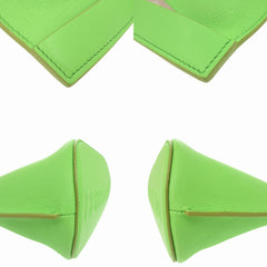Salvatore Ferragamo 241390 Leather Green Clutch Bag 0359 Men's — Like New