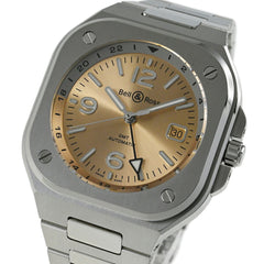 Bell & Ross BR 05 GMT Amber Watch, Japan Limited Edition (99 pieces), BR05G-CH-ST SST — Good