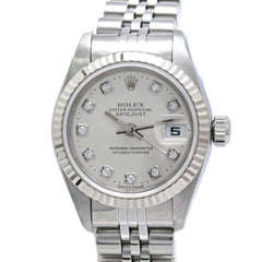 ROLEX Datejust 10P Diamond 79174G Women's Watch SSx18KWG 40458 — Good