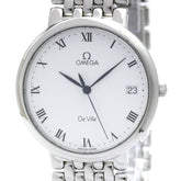 OMEGA De Ville Quartz Stainless Steel Mens Watch 7520.23 Polished — Very Good