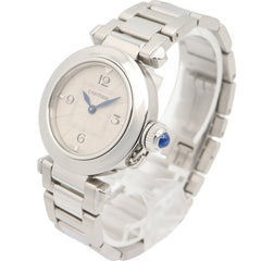 Cartier Pasha de Women's Stainless Steel Watch, Silver Tone, WSPA0021 — Very Good