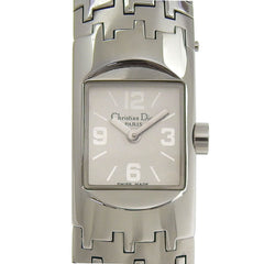 Dior Diophyllic Watch D96-100 Stainless Steel Quartz Analog Display White Dial Ladies — Very Good