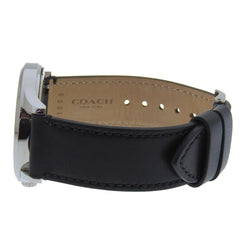 Coach watch CA.118.112.1640, stainless steel, quartz, analog display, blue dial, men's — Very Good