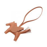 Hermes Rodeo Pegasus PM Gold Charm Accessory, Agneau Milo Veau Swift Leather, Brown Tone, for Women — New - Store Return