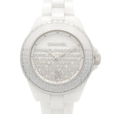 Chanel J12 Wanted de Watch, Ceramic, Ladies, White, H7419 — Very Good